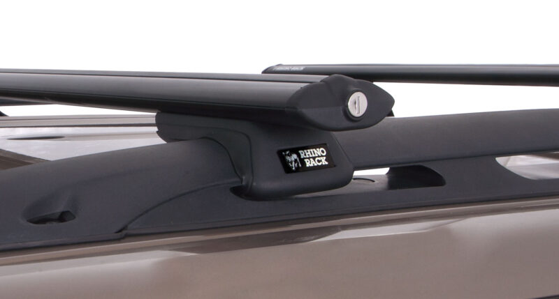 PEUGEOT 406 With Roof Rails 3/1998-8/2004 Vortex SX Black 2 Bar Roof Rack (JA9137)