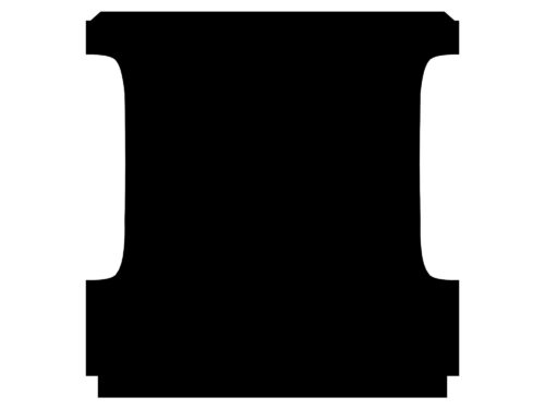 Ram 1500 Express Crew Cab (5' 7" Tub) 2018 to Current Rubber Ute Mat - Image 2