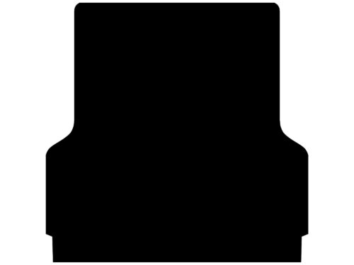 Volkswagen Amarok Dual Cab 2011 to April 2023 with Factory Liner 10mm Thick Heavy Duty Rubber Ute Mat - Image 2