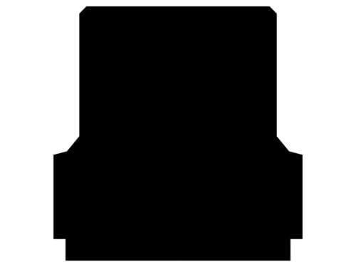 Ford PX Ranger Dual Cab Nov 2011 to June 2022 with Factory Liner Rubber Ute Mat - Image 2