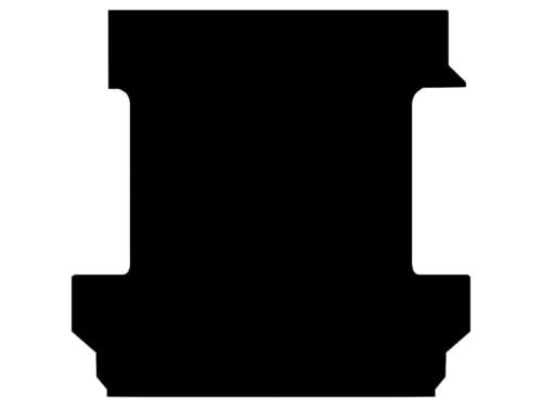 Chevrolet Silverado 1500 (5 Foot 10" Bed) 2020 to Current Rubber Ute Mat - Image 2