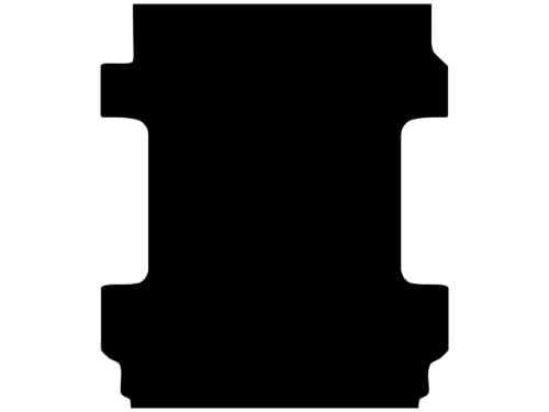 Chevrolet Silverado 1500/2500 (6 Foot 10" Bed) 2020 to Current Rubber Ute Mat - Image 2