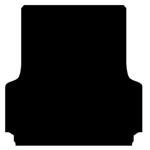 Kia Tasman Dual Cab 2025 to Current Without Tub Liner Rubber Ute Mat - Image 1