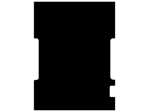 Ford Falcon AU/BA/BF Feb 1999 to May 2008 Rubber Ute Mat - Image 2