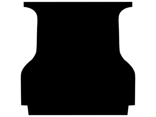 Ford PX Ranger Dual Cab November 2011 to June 2022 3mm Ribbed Rubber Ute Mat - Image 2