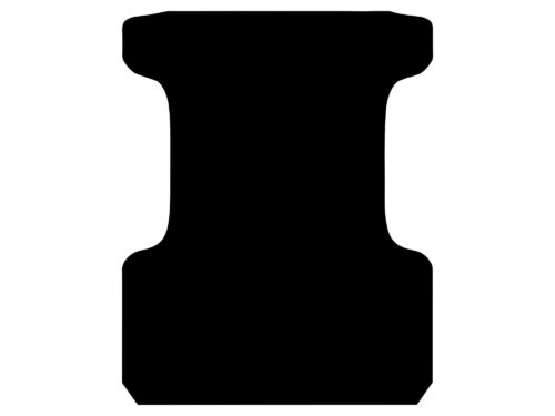 Toyota Hilux Extra Cab 1998 to March 2005 Rubber Ute Mat - Image 2