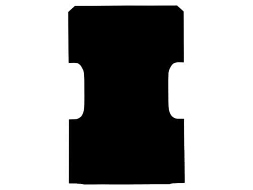 Toyota Hilux (J Deck) Single Cab April 2005 to September 2015 Rubber Ute Mat