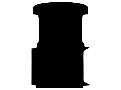 Volkswagen T5 Transporter SWB (Passenger Door Only) August 2004 to Current Rubber Van Mat - Image 2