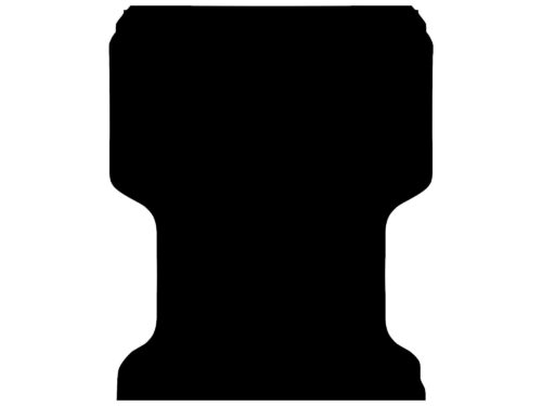 Mitsubishi Triton MQ/MR Club Cab July 2015 to February 2024 6mm Thick Heavy Duty Rubber Ute Mat - Image 2