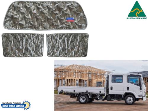 Isuzu NRR Dual Cab | Solarscreen Rear Set