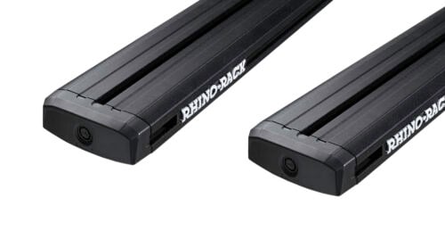 TOYOTA Hilux Gen9 Double Cab 1/2025 Onwards Reconn Deck RX300H Trackmount Black 2 Bar Roof Rack (JC-06671)