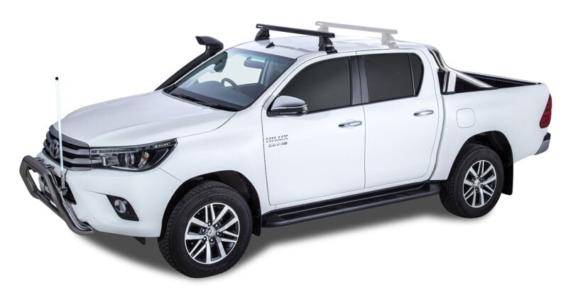 TOYOTA Hilux Gen9 Double Cab 1/2025 Onwards Heavy Duty 2500 Black 1 Bar Roof Rack (Front) (JA7991)