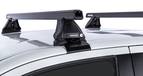 TOYOTA Hilux Gen9 Double Cab 1/2025 Onwards Heavy Duty 2500 Black 2 Bar Roof Rack (JA7999)