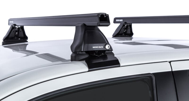 TOYOTA Hilux Gen9 Double Cab 1/2025 Onwards Heavy Duty 2500 Black 2 Bar Roof Rack (JA7999)