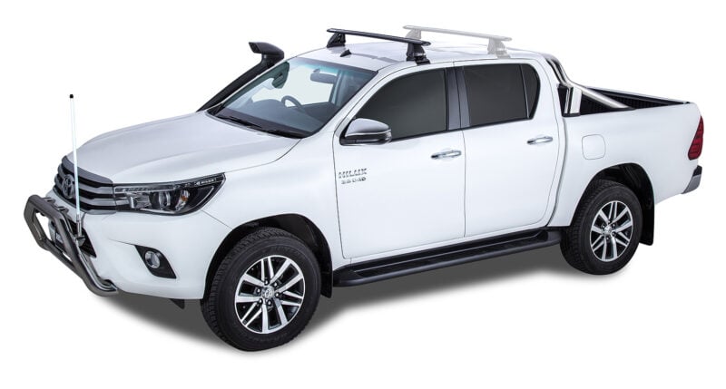 TOYOTA Hilux Gen9 Double Cab 1/2025 Onwards Vortex 2500 Black 1 Bar Roof Rack (Front) (JA7989)
