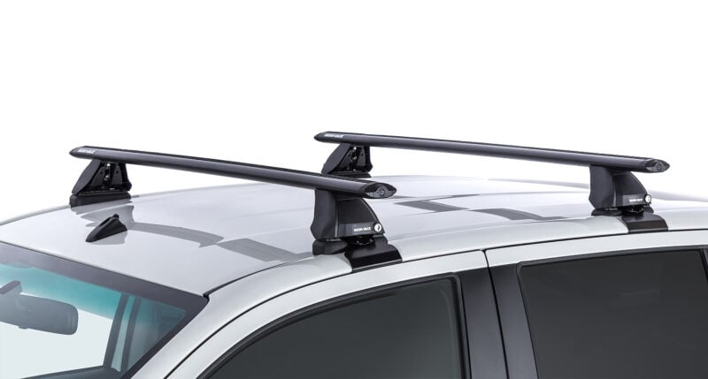 TOYOTA Hilux Gen9 Double Cab 1/2025 Onwards Vortex 2500 Black 2 Bar Roof Rack (JA7997)