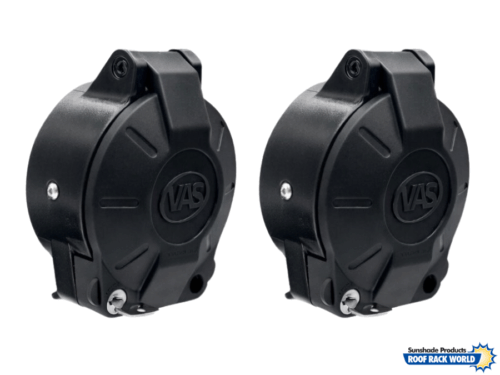 VAS 150mm Locking End Cap Pair - Black (PR) (CLC150-PR)