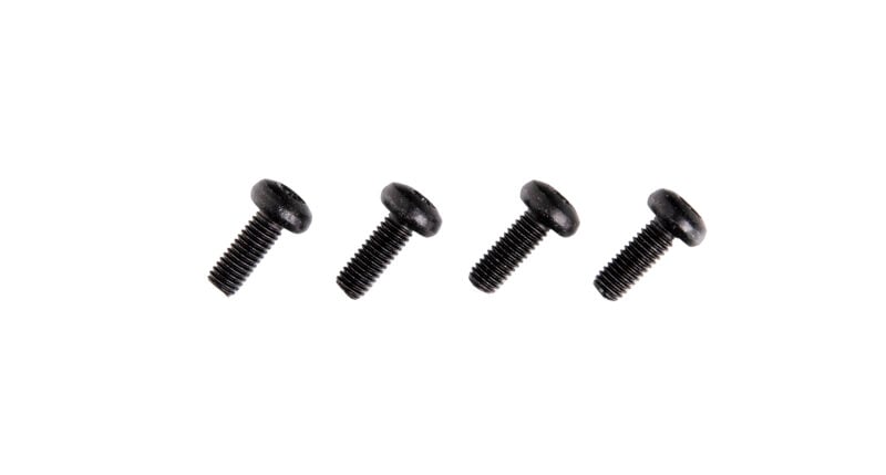 M6 X 16 Pan Head T30 Screw BLK (BP 4) (B120010-BP)