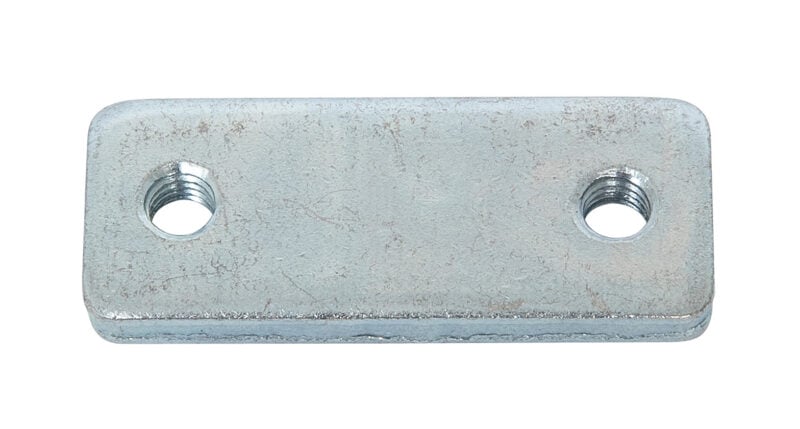 M6 20mm x 50mm x 5mm PLATE NUT (2 PACK) (C838-BP)