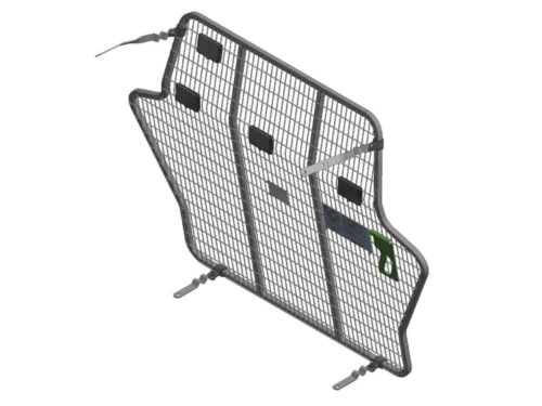 Milford Cargo Barrier suits Mitsubishi Pajero Sport (8/2015 on) - Image 2