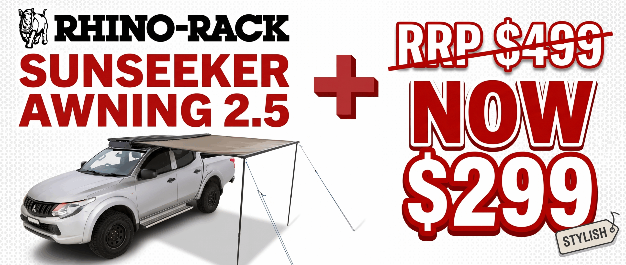 Rhino Rack Sunseeker Awning 2.5