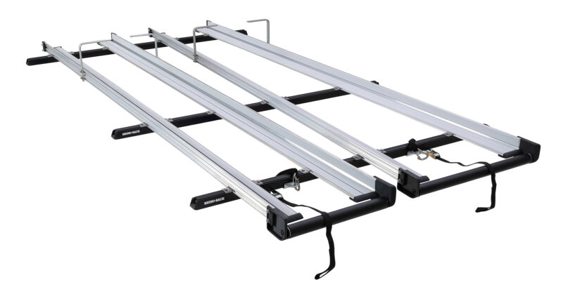 VOLKSWAGEN Transporter T5 SWB (Low Roof) 8/2004-11/2015 CSL Double 3.0m Ladder Rack System (JC-00978)