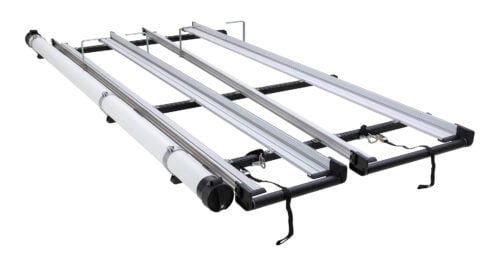 VOLKSWAGEN Transporter T6 LWB (Standard Roof) 12/2015-12/2025 CSL Double 3.0m Ladder Rack System with Conduit (JC-00959)