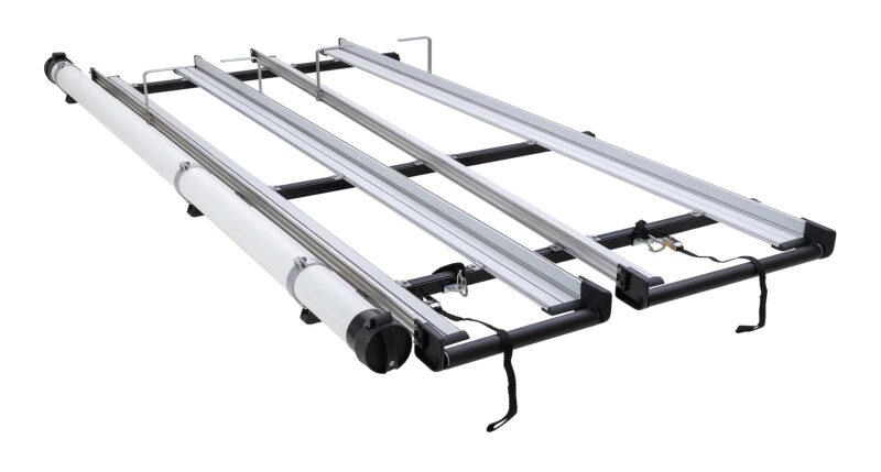 CSL30M-Conduit2B4702B680-RB1650B-00-2.jpg HYUNDAI iLoad 1/2008-12/2021 CSL Double 3.0m Ladder Rack System with Conduit (JC-00919)