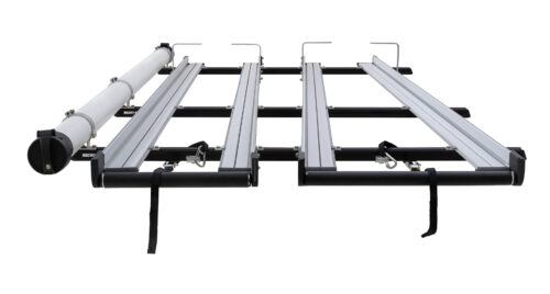 TOYOTA Hiace Gen 5 SLWB 3/2005-5/2019 CSL Double 3.0m Ladder Rack System with Conduit (JC-00879)