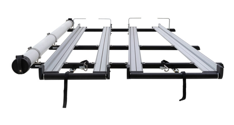 TOYOTA Hiace Gen 6 LWB 6/2019 Onwards CSL Double 3.0m Ladder Rack System with Conduit (JC-00899)