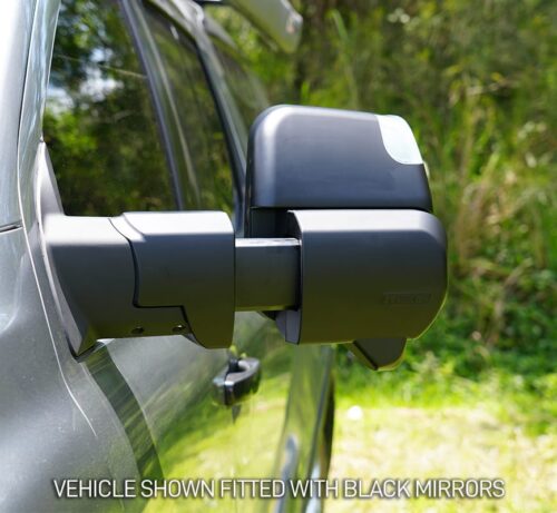 Ranger & Everest MSA POWER FOLD™ Towing Mirrors (Chrome, Electric, Heated, Indicators, Blind Spot Monitoring, Camera Provision, Temp Sensor, Puddle Light, Power Fold) - Image 4