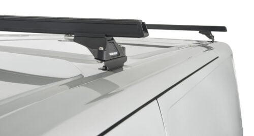 VOLKSWAGEN Transporter T7 SWB 1/2025 Onwards Heavy Duty RLTP Black 2 Bar Roof Rack (JA5414)