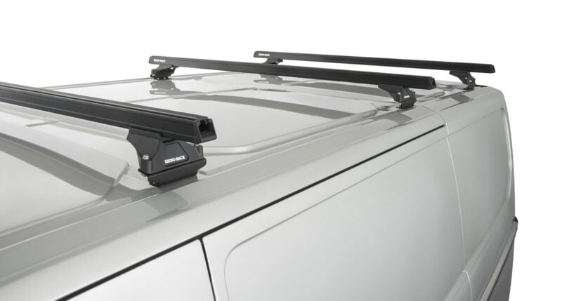 VOLKSWAGEN Transporter T7 SWB 1/2025 Onwards Heavy Duty RLTP Black 3 Bar Roof Rack (JA5418)