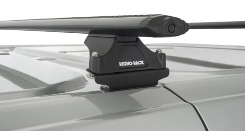 VOLKSWAGEN Transporter T7 SWB 1/2025 Onwards Vortex RLTP Black 2 Bar Roof Rack (JA5413)