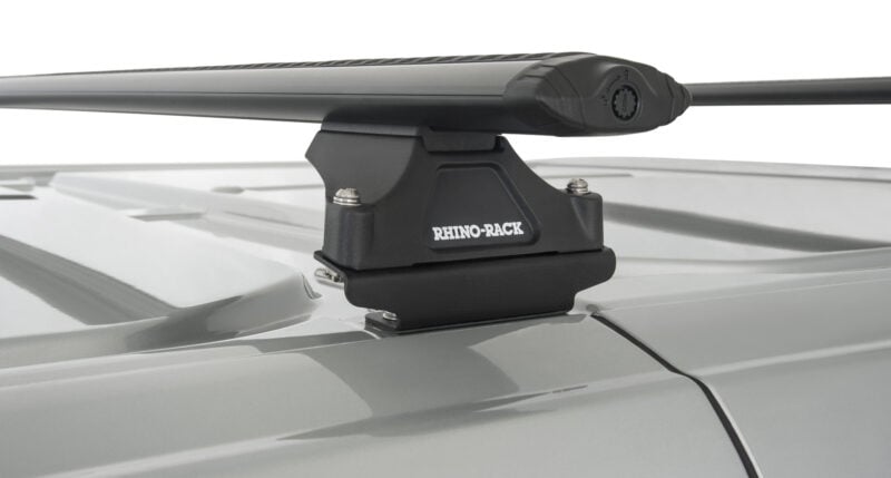 VOLKSWAGEN Transporter T7 SWB 1/2025 Onwards Vortex RLTP Black 2 Bar Roof Rack (JA5413)