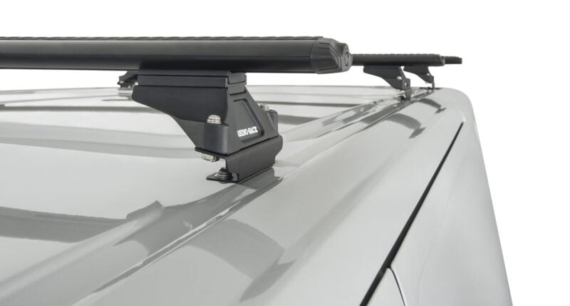 VOLKSWAGEN Transporter T7 SWB 1/2025 Onwards Vortex RLTP Black 3 Bar Roof Rack (JA5417)
