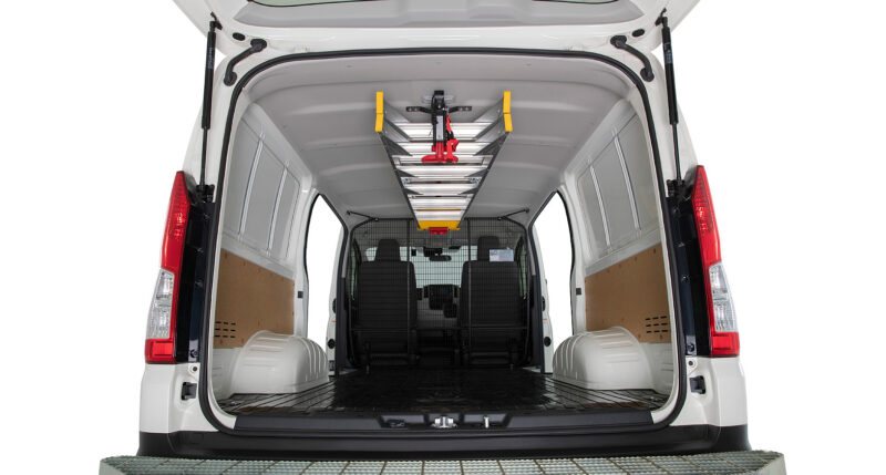 TOYOTA Hiace Gen 6 LWB 6/2019 Onwards Internal Ladder Rack System to suit Toyota HiAce 6th Gen (JC-00341)