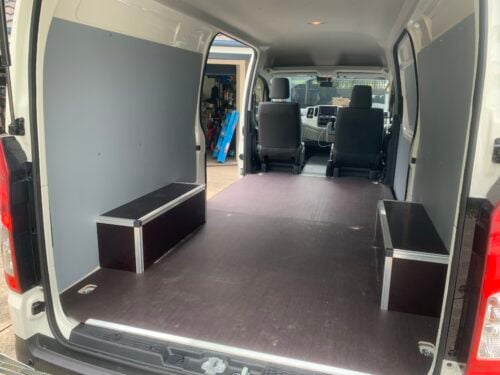 Hi-Ace +2019 (Super LWB) - Floors - 2 option