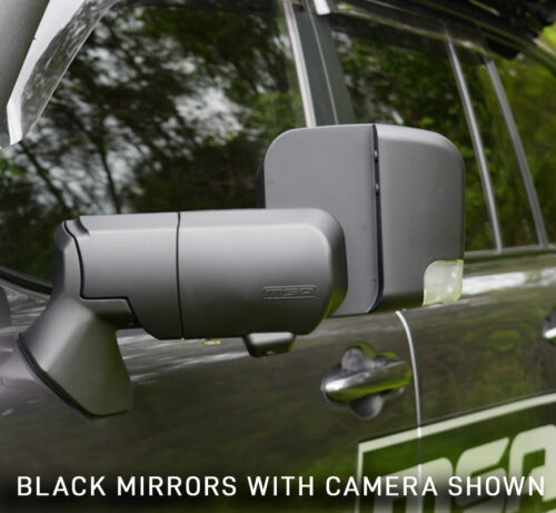 Prado 250 Series Towing Mirrors (Black, Electric, Heated, Indicators, Blind Spot Monitoring, Power Fold, Puddle Light, Memory, Exit Assist) - Image 6