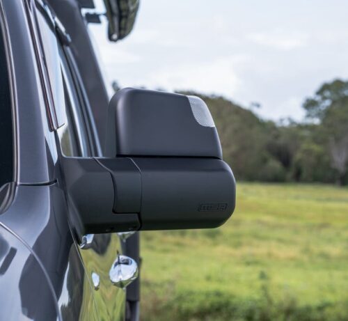 Amarok Towing Mirrors (Black, Heated, Radio, Electric, GPS) - Image 3