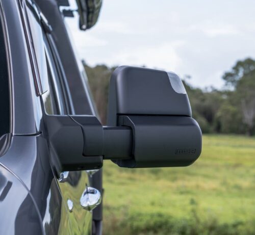 Amarok Towing Mirrors (Black, Heated, Radio, Electric, GPS) - Image 4