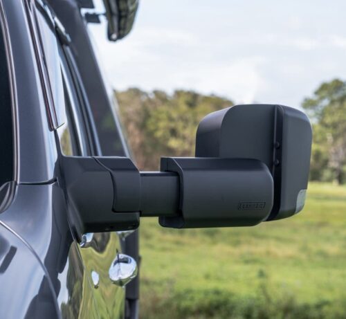 Amarok Towing Mirrors (Black, Heated, Radio, Electric, GPS) - Image 6