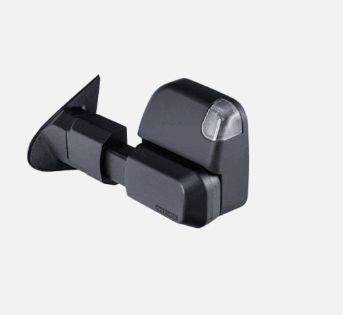 D-MAX, MU-X & Colorado (7) MSA POWER FOLDâ„¢ Towing Mirrors (Black, Electric, Indicators, Power Fold)