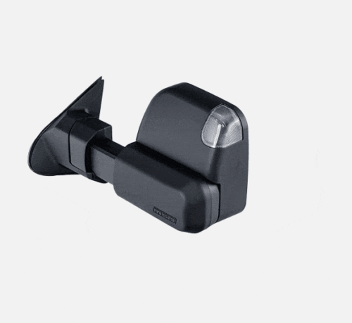 Ranger Towing Mirrors (Black, Electric, Indicators,Temp Sensor) - Image 2