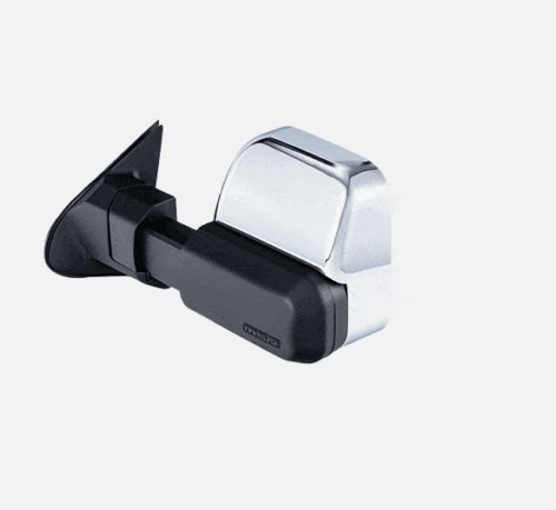 Navara D23 Towing Mirrors (Chrome, Electric) - Image 2