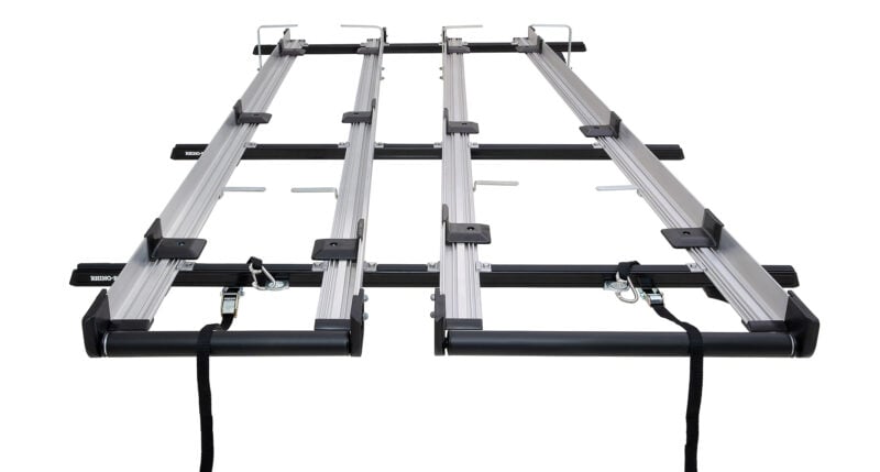 VOLKSWAGEN Transporter T7 SWB 1/2025 Onwards Multislide Double 3.0m Ladder Rack System (JC-00936)