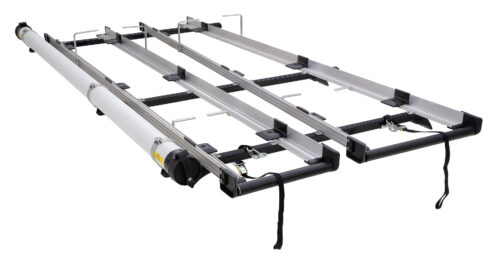 VOLKSWAGEN Caravelle Gen7 (T7) LWB 1/2024 Onwards Multislide Double 3.0m Ladder Rack System with Conduit (JC-00937)