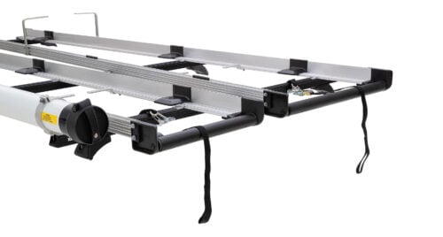 HYUNDAI iLoad 1/2008-12/2021 Multislide Double 3.0m Ladder Rack System with Conduit (JC-00917)