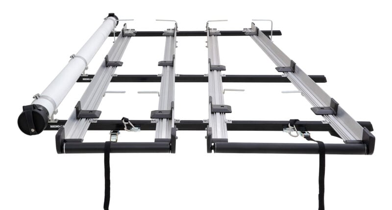 VOLKSWAGEN Transporter T7 SWB 1/2025 Onwards Multislide Double 3.0m Ladder Rack System with Conduit (JC-00937)