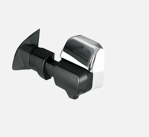 Ranger Super Duty MSA POWER FOLD™ Towing Mirrors (Chrome, Electric, Heated, Blind Spot Monitoring, Camera Provision, Temp Sensor, Puddle Light, Power Fold) - Image 2